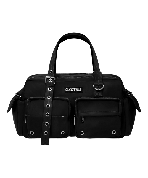 BLACKPURPLE(ブラックパープル)の「オーバーロードカーゴバッグ Overload Cargo Bag_Black(ボストンバッグ・レディース・ブラック・FREE)」の21枚目の写真