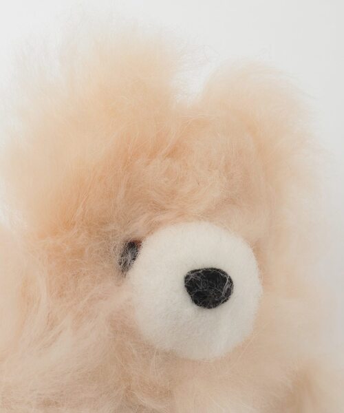 LOGEMENT DE CLAIRE(ロジュモンドクレール)の「【COSY/コージー】Small Bear Baby Alpaca Key Ring(その他雑貨・レディース・ダークブラウン/ベージュ・FREE)」の5枚目の写真