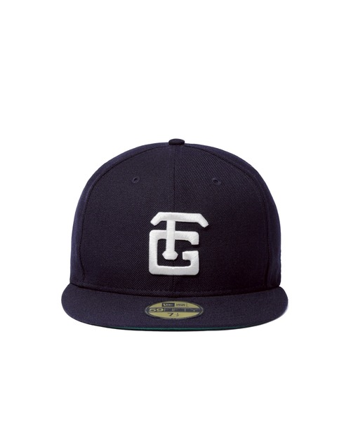 Fear of God Los Angeles（フィアーオブゴッドロサンゼルス）の「NEW ERA 59FIFTY_ YG FG LOGO 2025（キャップ・メンズ・ブラック/ネイビー・7 7/8/7 3/4/7 5/8/7 1/2/7 3/8/7 1/4/7 1/8/8）」の9枚目の写真