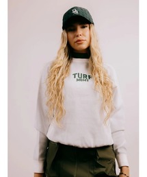 DEVEREUX GOLF（デヴァローゴルフ）の「WOMEN 16G TURF MGMT Raglan Knit 7 Crewneck（Tシャツ/カットソー）」