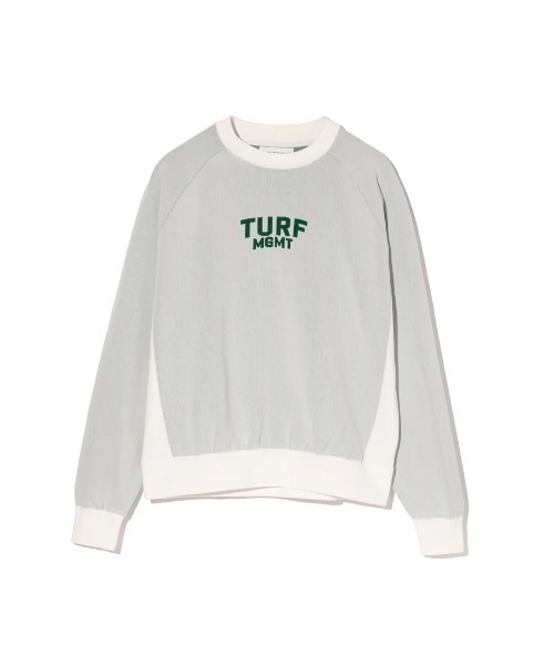 DEVEREUX GOLF（デヴァローゴルフ）の「WOMEN 16G TURF MGMT Raglan Knit 7 Crewneck（Tシャツ/カットソー・レディース・ホワイト・SMALL）」の3枚目の写真