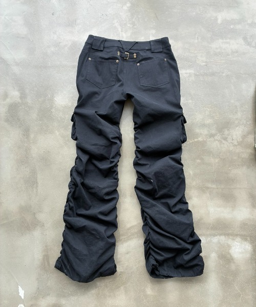 SHAGGIE（シャギー）の「フラップカーゴパラストパンツ（カーゴパンツ・レディース・ブラック/カーキ・MEDIUM/SMALL）」の16枚目の写真