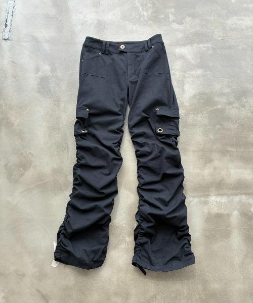 SHAGGIE（シャギー）の「フラップカーゴパラストパンツ（カーゴパンツ・レディース・ブラック/カーキ・MEDIUM/SMALL）」の15枚目の写真