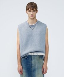 MARTIN PLAN（マーティンプラン）の「Hand Stitch Knit Vest - BLUE（ベスト）」