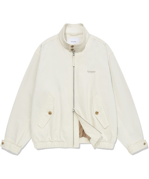 COVERNAT(カバーナット)の「コットンヘリンボンブルゾンアイボリー(ブルゾン・レディース・その他・LARGE/MEDIUM/X-LARGE)」の5枚目の写真