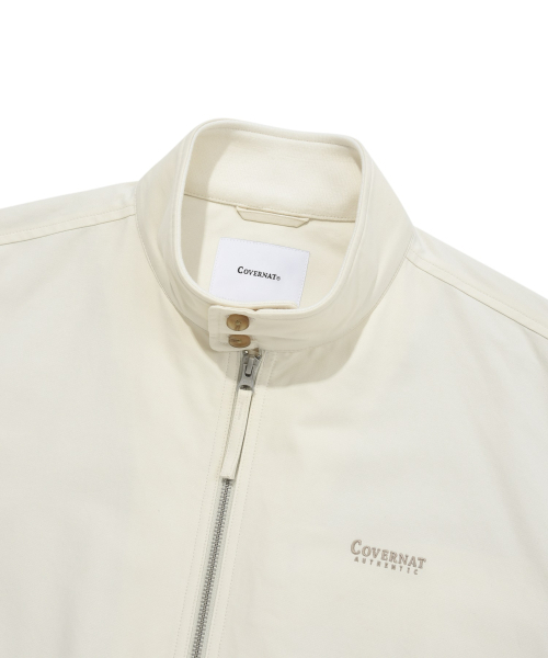 COVERNAT(カバーナット)の「コットンヘリンボンブルゾンアイボリー(ブルゾン・レディース・その他・LARGE/MEDIUM/X-LARGE)」の6枚目の写真