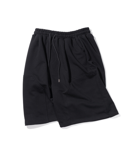 MASSNOUN(マスノウン)の「バミューダダブルニーカーペンターショートパンツショーツMSISP002-BK(その他パンツ・レディース・その他・LARGE/MEDIUM)」の2枚目の写真