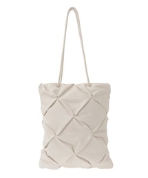 Green Parks | andmikka.合皮タックA4トートバック(トートバッグ)