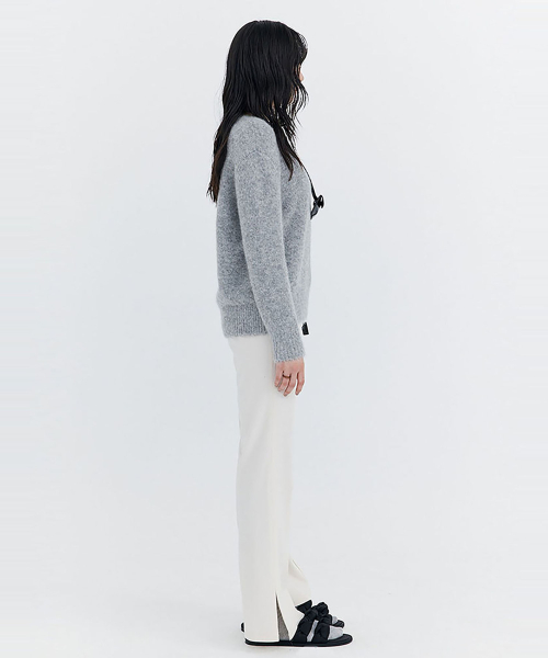 WNDERKAMMER(ブンダーカンマー)の「コーデュロイセミブーツカットパンツ_アイボリー(その他パンツ・レディース・その他・X-SMALL/SMALL/MEDIUM)」の7枚目の写真