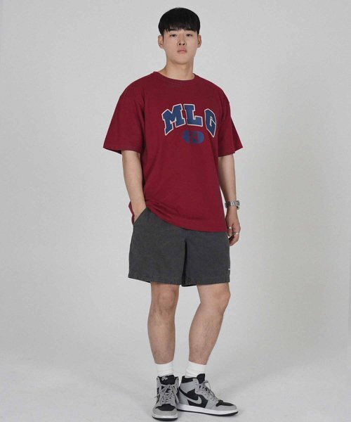 THE MILE（ザマイル）の「[リファーブ]MLG 84 GARMENTS クルー [バーガンディ]（Tシャツ/カットソー・メンズ・その他・LARGE/MEDIUM/SMALL/X-LARGE/X-SMALL）」の2枚目の写真