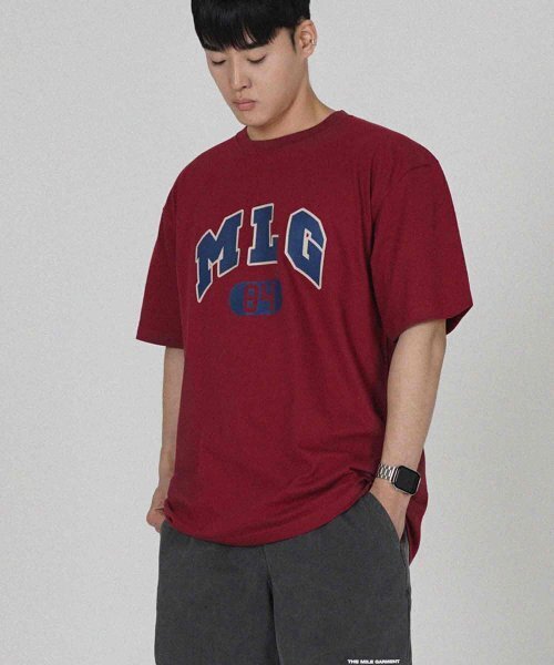THE MILE（ザマイル）の「[リファーブ]MLG 84 GARMENTS クルー [バーガンディ]（Tシャツ/カットソー・メンズ・その他・LARGE/MEDIUM/SMALL/X-LARGE/X-SMALL）」の6枚目の写真