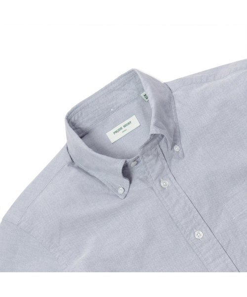 PRODESHIRT（プロデシャツ）の「[レギュラー]D-300オックスフォードシャツ（グレー）（シャツ/ブラウス・メンズ・その他・LARGE/MEDIUM/X-LARGE/XX-LARGE）」の4枚目の写真