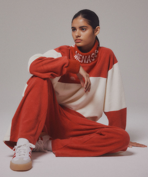 MENASOO(ミナス)の「Knit High Neck_Red(ニット/セーター・レディース・レッド・F/L)」の11枚目の写真