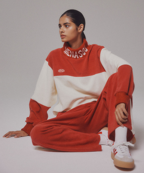 MENASOO(ミナス)の「Knit High Neck_Red(ニット/セーター・レディース・レッド・F/L)」の12枚目の写真