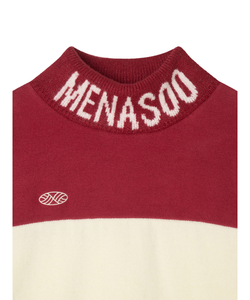 MENASOO(ミナス)の「Knit High Neck_Red(ニット/セーター・レディース・レッド・F/L)」の18枚目の写真