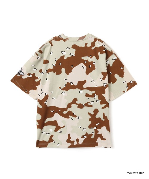 MLB(メジャーリーグベースボール)の「atmos x MLB SS T-shirt / アトモス x MLB Tシャツ【SP】(Tシャツ/カットソー・メンズ・ブラック/デザートカモ/ネイビー/グレー・L/M/XXL/XL)」の12枚目の写真