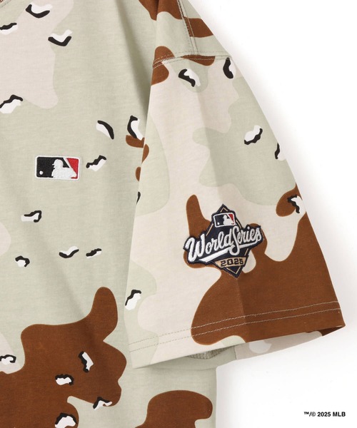 MLB(メジャーリーグベースボール)の「atmos x MLB SS T-shirt / アトモス x MLB Tシャツ【SP】(Tシャツ/カットソー・メンズ・ブラック/デザートカモ/ネイビー/グレー・L/M/XXL/XL)」の10枚目の写真