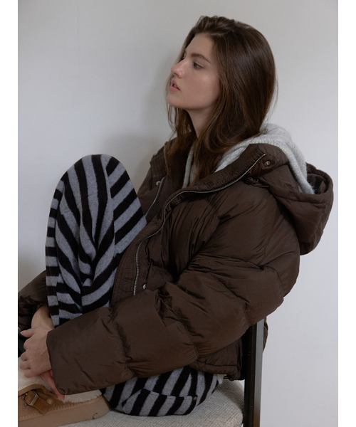 ASURA(アスラ)の「CLOUD DUCK DOWN (BROWN)(ダウンジャケット/コート・レディース・その他・OS)」の10枚目の写真