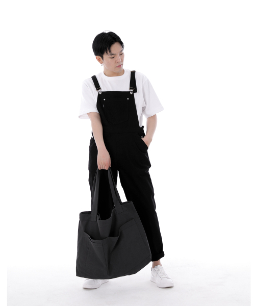 SAINTCREW(セントクルー)の「シティボーイ メガビッグショルダーバッグ CBM-110 チャコールグレー(エコバッグ/サブバッグ・メンズ・その他・フリー)」の11枚目の写真