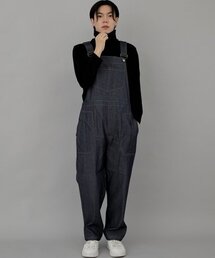 SAINTCREW（セントクルー）の「Ringkl Pocket Band Overalls WPB-613 Light Indigo BRS（サロペット/オーバーオール・レディース）」