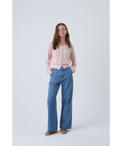 MAGNET ARCHIVE(マグネット アーカイブ)の「Summer Wide Flare Denim (Blue)(デニムパンツ・レディース・その他・SMALL/MEDIUM)」の2枚目の写真