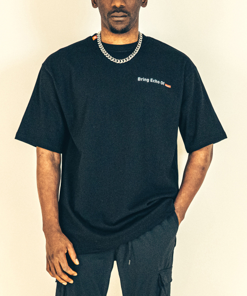 BEOM(ボム)の「ドンベクオーバーサイズTシャツブラック(Tシャツ/カットソー・メンズ・その他・1/2)」の2枚目の写真