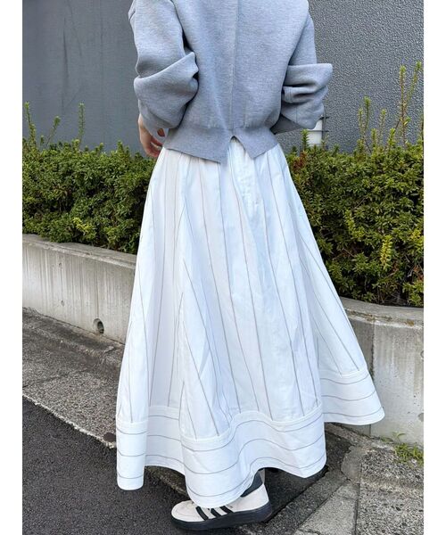 LAGUNAMOON（ラグナムーン）の「フォルムニットカーディガン（カーディガン/ボレロ・レディース・ネイビー/ライトグレー/ピンク・FREE）」の10枚目の写真