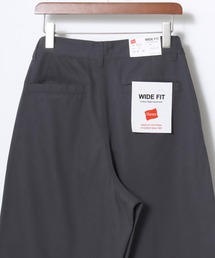 HANES（ヘインズ）の「Hanes/へインズ WIDE FIT CHINO PANTS/ワイドフィット ストレート ノータック チノパンツ/レディース メンズ（チノパンツ）」