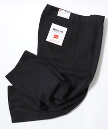 HANES | Hanes/へインズ WIDE FIT CHINO PANTS/ワイドフィット ストレート ノータック チノパンツ/レディース メンズ(チノパンツ)