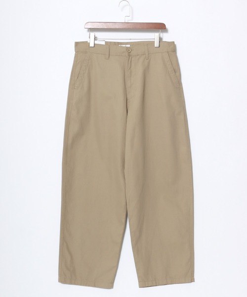 HANES(ヘインズ)の「Hanes/へインズ WIDE FIT CHINO PANTS/ワイドフィット ストレート ノータック チノパンツ/レディース メンズ(チノパンツ・メンズ・ブラック/ベージュ/カーキ/チャコール・LL/S/M/L)」の19枚目の写真
