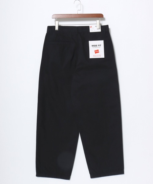 HANES(ヘインズ)の「Hanes/へインズ WIDE FIT CHINO PANTS/ワイドフィット ストレート ノータック チノパンツ/レディース メンズ(チノパンツ・メンズ・ブラック/ベージュ/カーキ/チャコール・LL/S/M/L)」の20枚目の写真