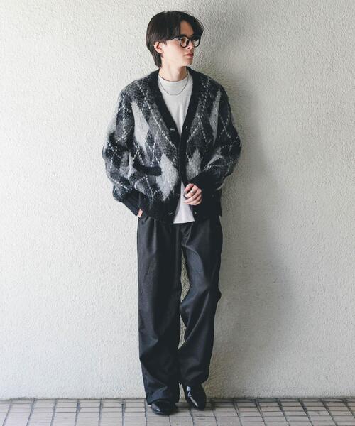 SENSE OF PLACE by URBAN RESEARCH（センスオブプレイスバイアーバンリサーチ）の「ブラッシュドイージーワイドパンツ（その他パンツ・メンズ・チャコールグレー/ブラック/ブラウン・LARGE/MEDIUM）」の17枚目の写真