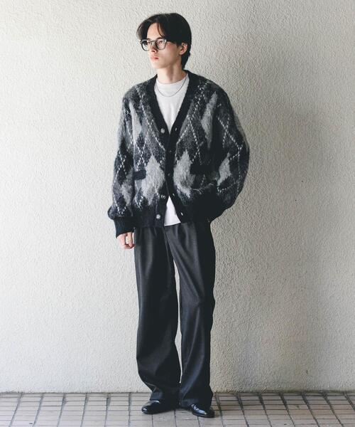 SENSE OF PLACE by URBAN RESEARCH（センスオブプレイスバイアーバンリサーチ）の「ブラッシュドイージーワイドパンツ（その他パンツ・メンズ・チャコールグレー/ブラック/ブラウン・LARGE/MEDIUM）」の18枚目の写真