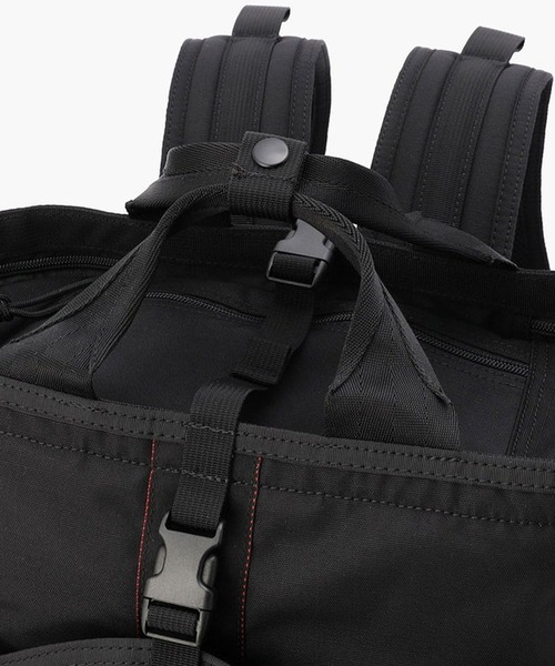 BRIEFING（ブリーフィング）の「BRIEFING/ブリーフィング GYM PACK MW GENⅡ リップストップナイロン メンズ バックパック 2026年 夏 夏服（バックパック/リュック・メンズ・ブラック・FREE）」の16枚目の写真