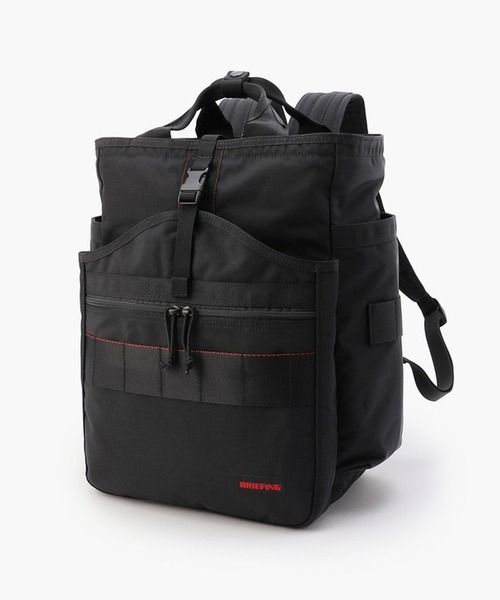 BRIEFING（ブリーフィング）の「BRIEFING/ブリーフィング GYM PACK MW GENⅡ リップストップナイロン メンズ バックパック 2026年 夏 夏服（バックパック/リュック・メンズ・ブラック・FREE）」の2枚目の写真