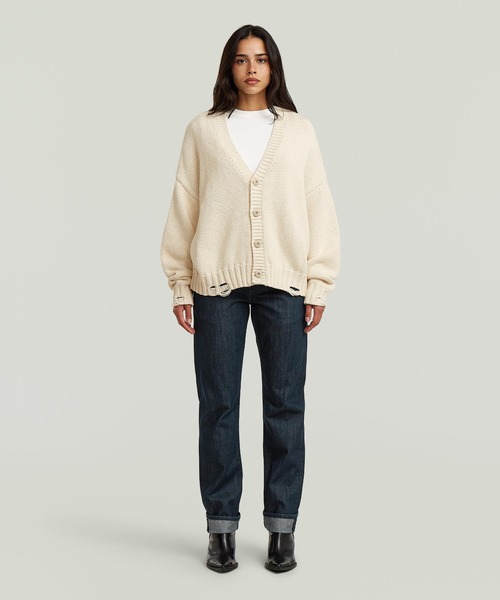 G-STAR(ジースター)の「Lennoxx Slim Straight Jeans/クラシックデザインスリムストレートジーンズ/L28(デニムパンツ・レディース・ダークインディゴブルー・24inch/25inch/26inch/27inch)」の4枚目の写真