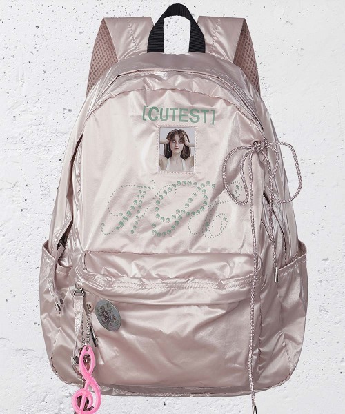 SCULPTOR（スカルプター）の「NPC Metallic Backpack（バックパック/リュック・レディース・ピンク/ホワイト/セージグリーン・FREE）」の8枚目の写真