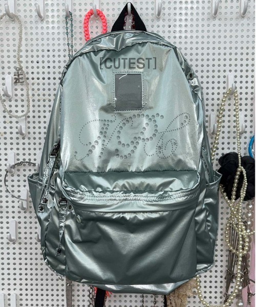 SCULPTOR（スカルプター）の「NPC Metallic Backpack（バックパック/リュック・レディース・ピンク/ホワイト/セージグリーン・FREE）」の19枚目の写真