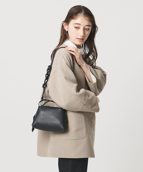 GIANNI CHIARINI（ジャンニ キアリーニ）の「＜GIANNI CHIARINI＞ALIFA S バッグ 26SS（ショルダーバッグ・レディース・ベージュ/ライトピンク/ピンク/グレー系/オフホワイト/ブラック・FREE）」の11枚目の写真