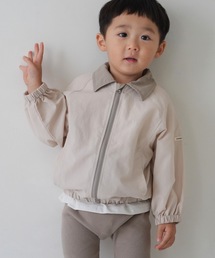 PUPPAPUPO | ステンカラー ジップアップ ジャケット(ブルゾン)