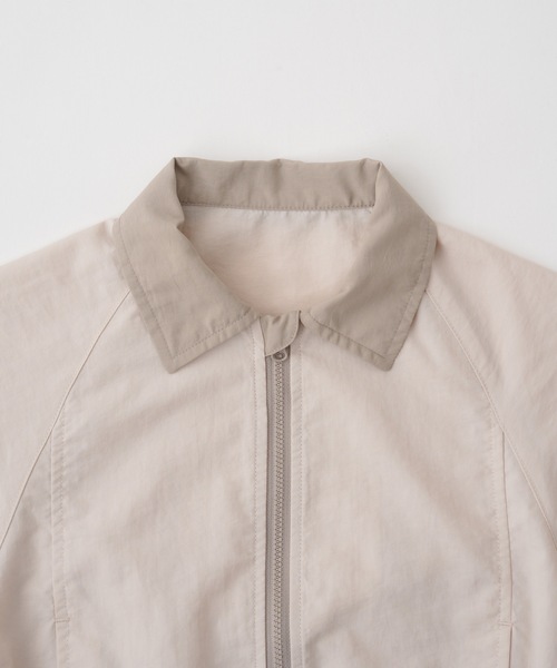 PUPPAPUPO（プッパプーポ）の「ステンカラー ジップアップ ジャケット（ブルゾン・キッズ・グレイッシュベージュ/カーキ/ベージュ・80/100/110/90）」の19枚目の写真