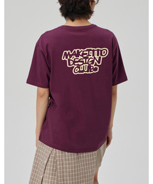 [DESIGN CLUB] CREW NECK TEE_WINE