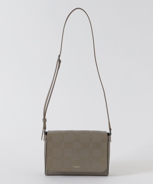 BLACK LABEL CRESTBRIDGE（ブラックレーベル・クレストブリッジ）の「エンボスチェックメッセンジャーバッグ（ショルダーバッグ・メンズ・ブラック/ベージュ系その他5・FREE）」の12枚目の写真