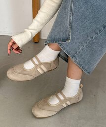 DISCOAT | 2ストラップバレエスニーカー(スニーカー)