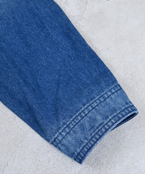 MARKEY'S（マーキーズ）の「デニムカバーオール（デニムジャケット・キッズ・ブルー・90/110/120/130）」の13枚目の写真