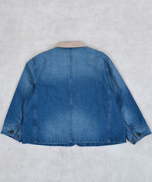 MARKEY'S（マーキーズ）の「デニムカバーオール（デニムジャケット・キッズ・ブルー・90/110/120/130）」の9枚目の写真