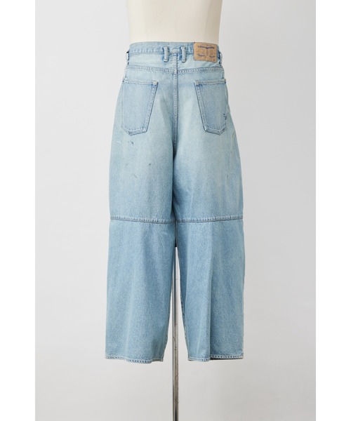 SHINYAKOZUKA（シンヤコヅカ）の「PAINTED ORDINARY CITY BAGGY(ISSUE#8)（デニムパンツ・メンズ・ライトインディゴブルー・MEDIUM/SMALL/X-SMALL）」の3枚目の写真