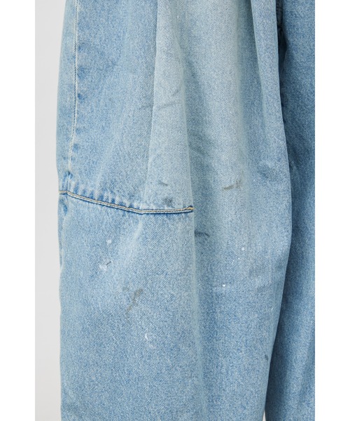 SHINYAKOZUKA（シンヤコヅカ）の「PAINTED ORDINARY CITY BAGGY(ISSUE#8)（デニムパンツ・メンズ・ライトインディゴブルー・MEDIUM/SMALL/X-SMALL）」の4枚目の写真