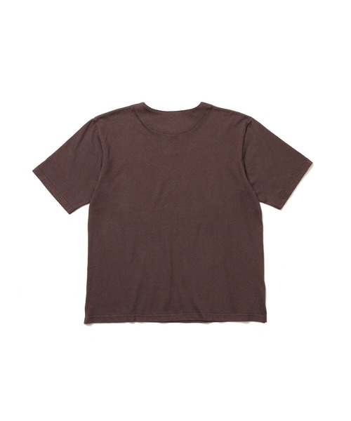 MR.OLIVE（ミスターオリーブ）の「88/12 VINTAGE MATERIAL / KEY NECK T-SHIRT /M261137（Tシャツ/カットソー・メンズ・オフホワイト/ブラック/ブラウン・MEDIUM/LARGE）」の7枚目の写真