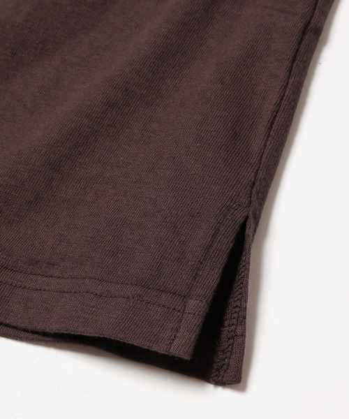 MR.OLIVE（ミスターオリーブ）の「88/12 VINTAGE MATERIAL / KEY NECK T-SHIRT /M261137（Tシャツ/カットソー・メンズ・オフホワイト/ブラック/ブラウン・MEDIUM/LARGE）」の11枚目の写真